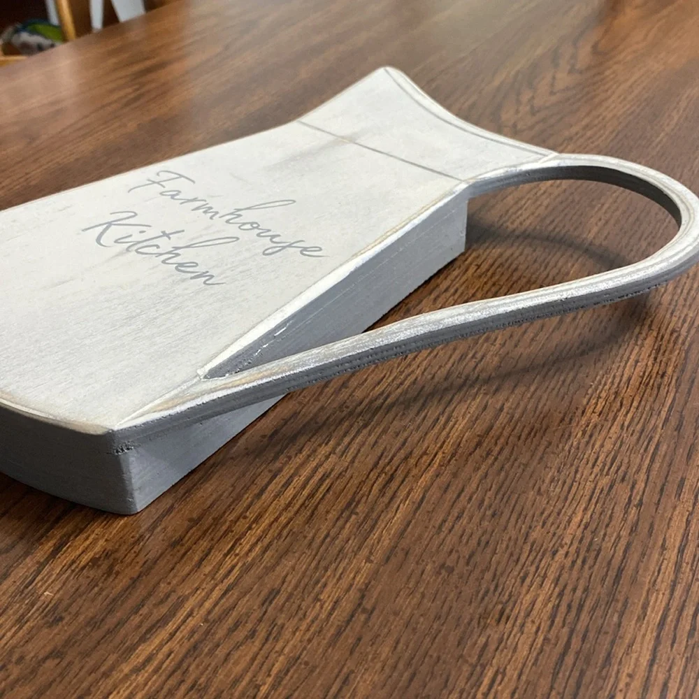 “5/$20” Farmhouse Kitchen rustic hangable wooden pitcher decor